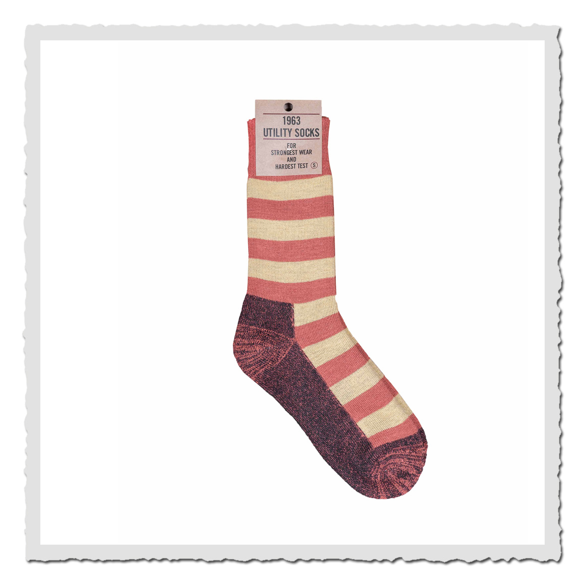 1963 Utility Socks Walt orange